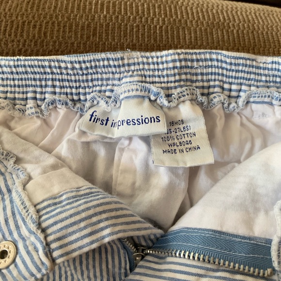 Baby Seersucker Suit size 18 months - Picture 8 of 8